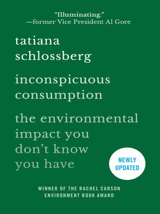 Title details for Inconspicuous Consumption by Tatiana Schlossberg - Wait list
